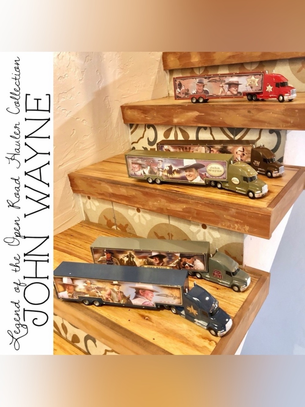 John Wayne: Legend of the Open Road Hauler Collection, Set of 5